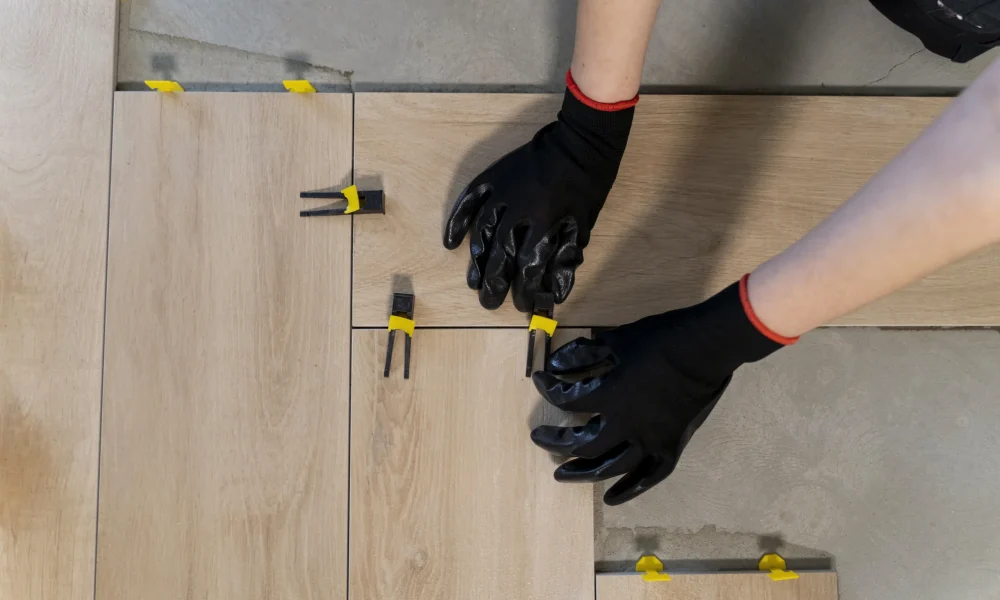 top-view-worker-tiling-floor